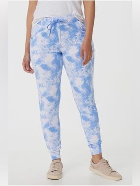 Koolaburra By Ugg Baby French Terry Tie-Dye Jogger - Periwinkle Blue (Size 1X)